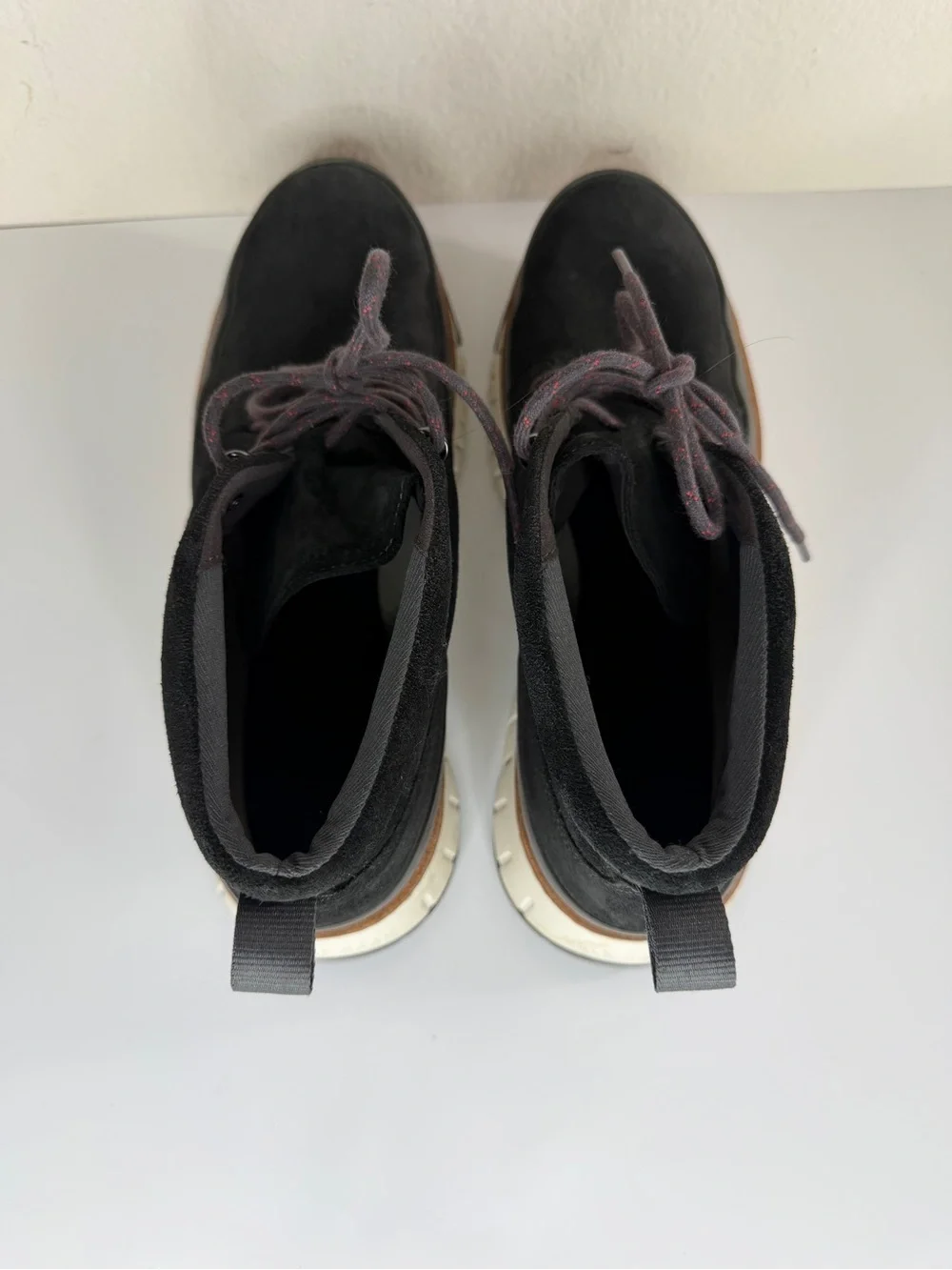 Cole Haan Zerogrand Rugged Men's Size 11M Chukka Boots Black Suede C28460